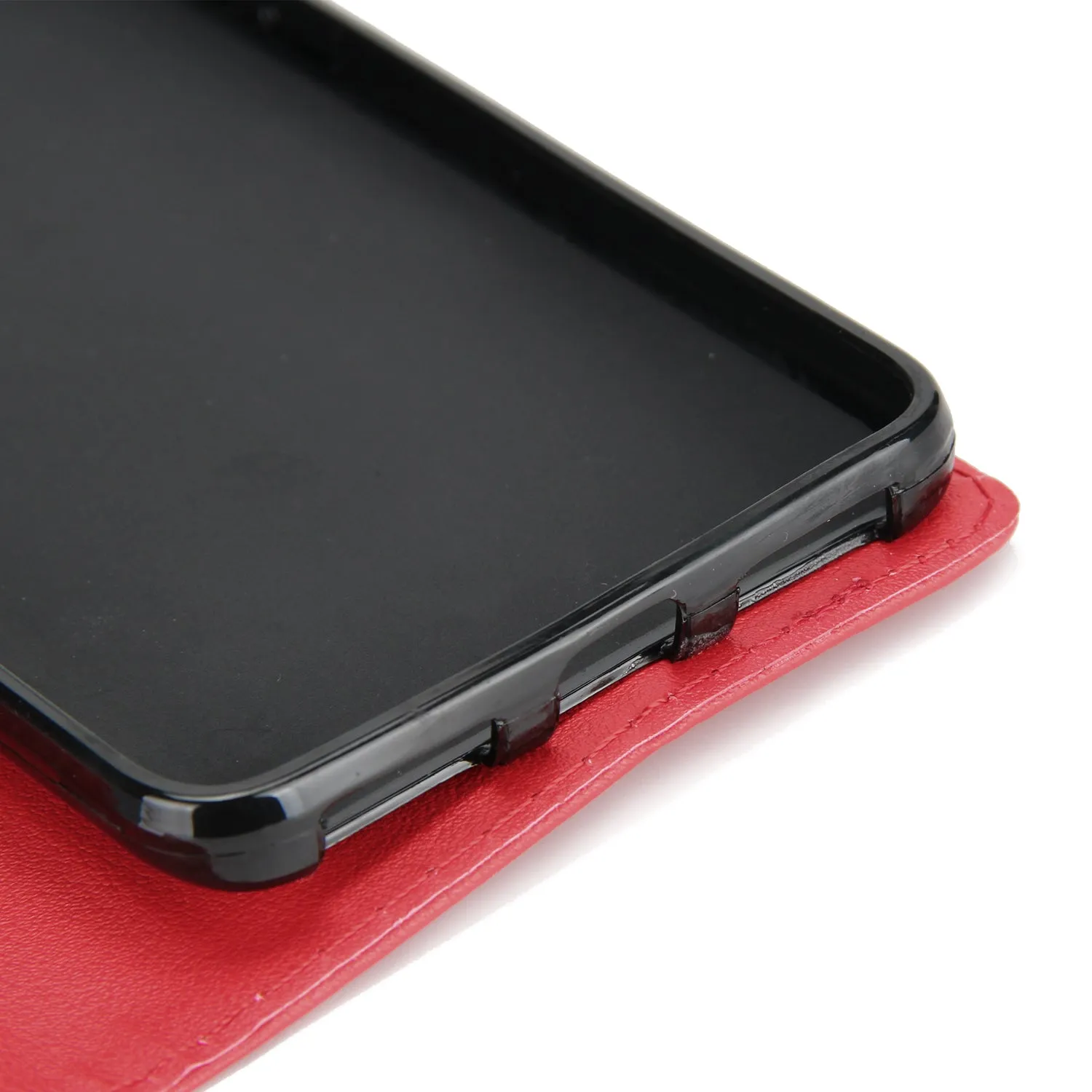 Ultra Slim PU Full Protective Cover Non-slip Shockproof Cell Phone Case with Card Slot for Xiaomi Redmi note 4 Golden