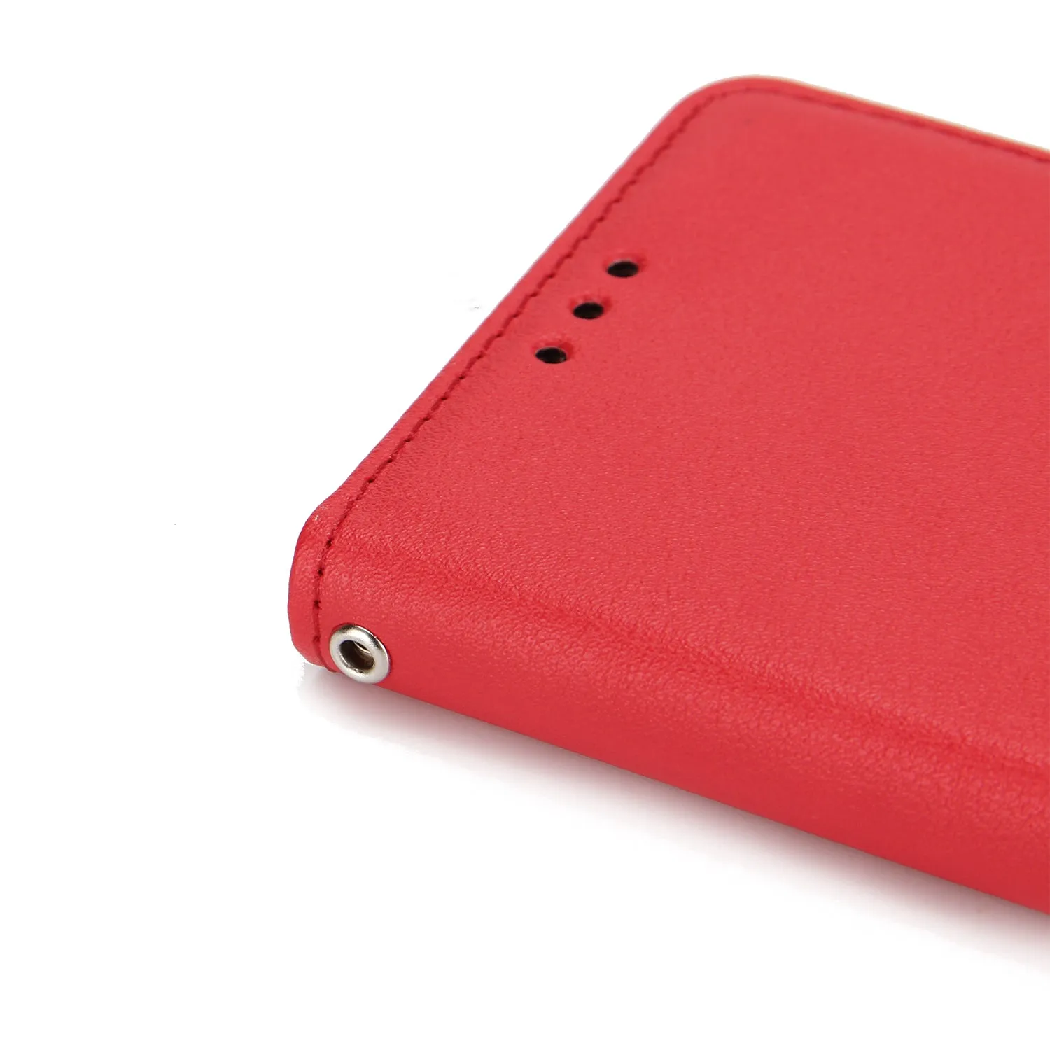 Ultra Slim Shockproof Full Protective Case with Card Wallet Slot for Xiaomi Redmi 5A red