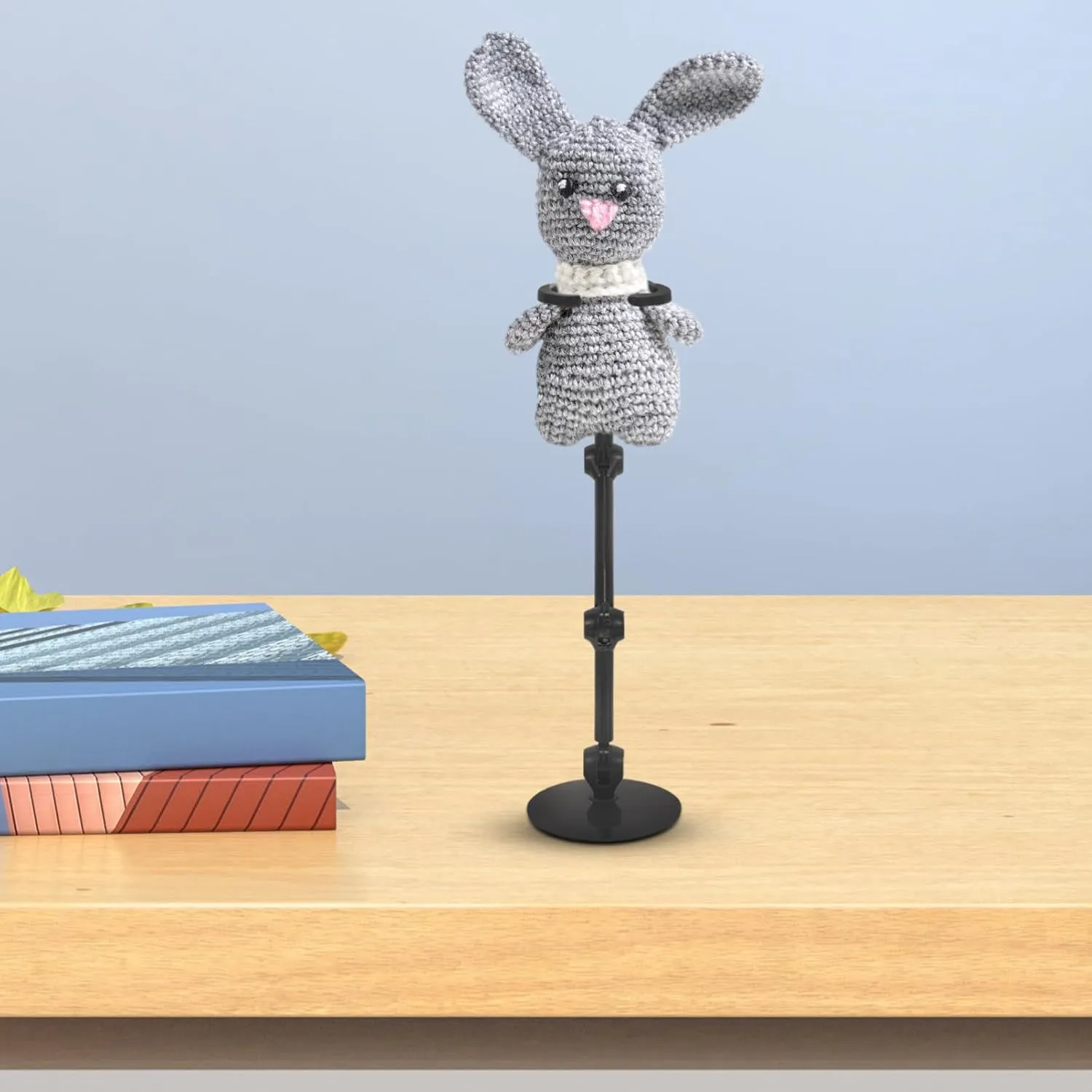 UPKOCH Adjustable Action Figure Display Stand Sturdy Plastic Doll Model Stand Easy to Assemble