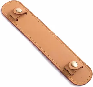 Vachetta Leather shoulder pads Leather shoulder strap pads for designing stylish decompression handbag bags