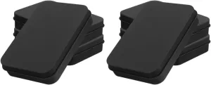 VILLCASE 2sets Sturdy Tinplate Poker Case Portable Card Storage Box Gaming Storage Case Trading Holder 3pcs*2