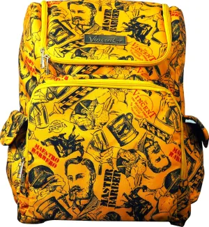Vincent Master Backpack Travel Stylist Barber Bag (Gold)