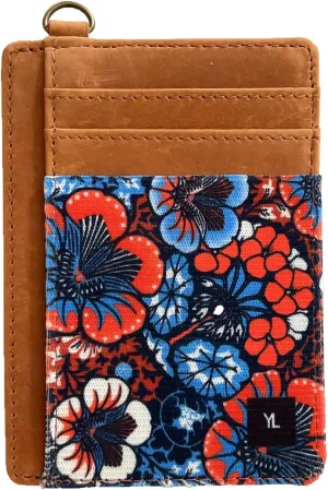 Wallet Rfid Card Holder Credit Cardholder for Women Men Thin Pocket Card Case Small Slim Minimalist Keychain Wristlet Wallets Leather