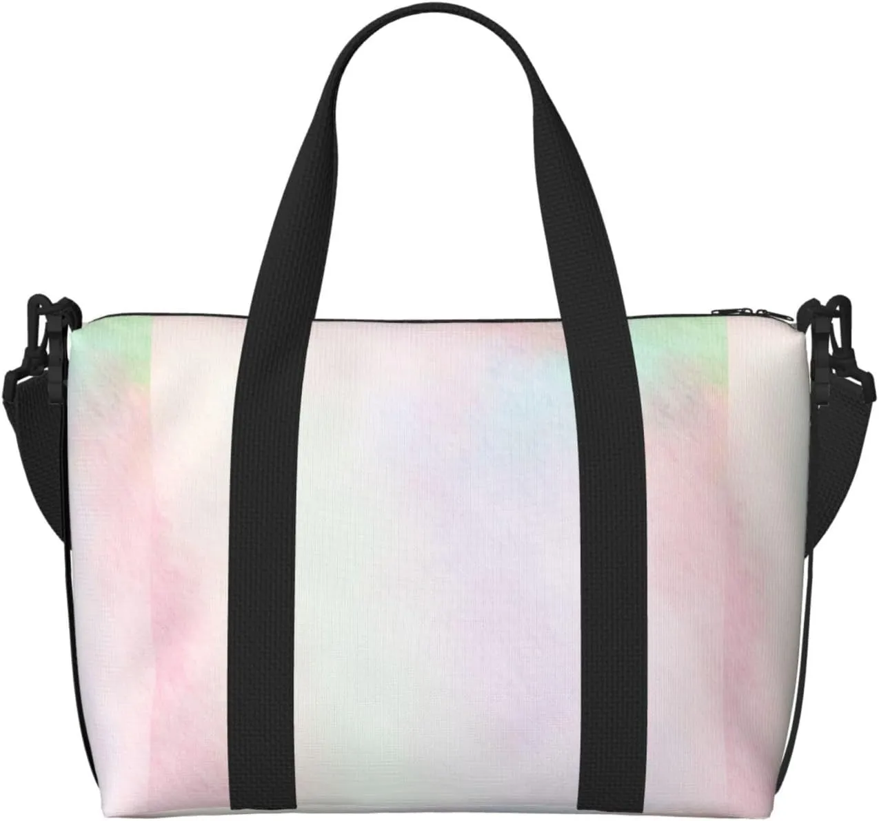 Wallpaper Shape Carry on Luggage Travel Bag Airlines Personal Item Bag Waterproof Sandproof Foldable Travel Bag Expandable Travel Overnight for Women and Men