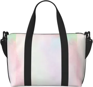 Wallpaper Shape Carry on Luggage Travel Bag Airlines Personal Item Bag Waterproof Sandproof Foldable Travel Bag Expandable Travel Overnight for Women and Men