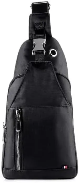 WESTEND Crossbody PU Leather Sling Bag with Adjustable Strap-Travel Small Daypack