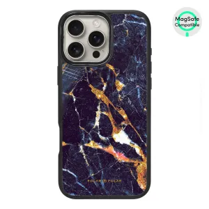 Winter Forest - iPhone 16 Pro Max Frosted Black Bumper MagSafe Case