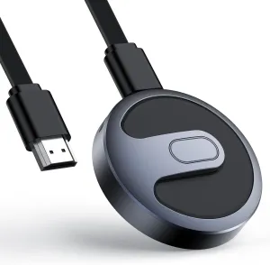 Wireless HDMI Display Dongle Adapter, Plug & Play Portable Wireless Display Adapter for Streaming Video and Audio to HDTV/Projector/Monitor from Laptop/PC/Smartphone