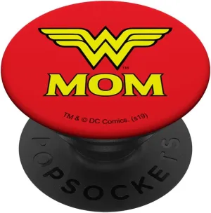 Wonder Woman Wonder Mom Logo PopSockets Adhesive PopGrip