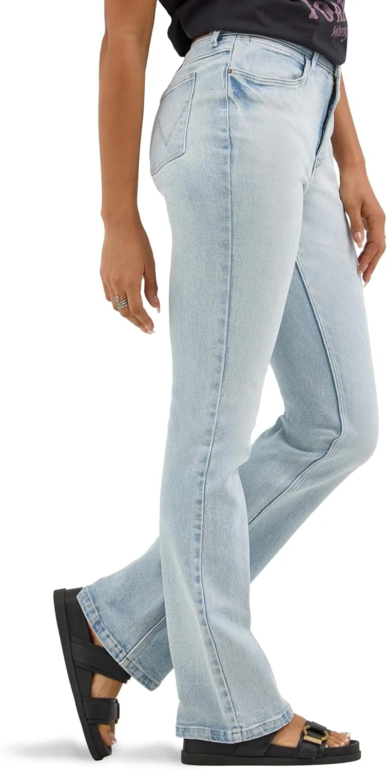 Wrangler Women's High Rise Bold Boot Jean