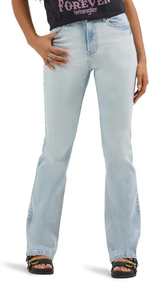 Wrangler Women's High Rise Bold Boot Jean