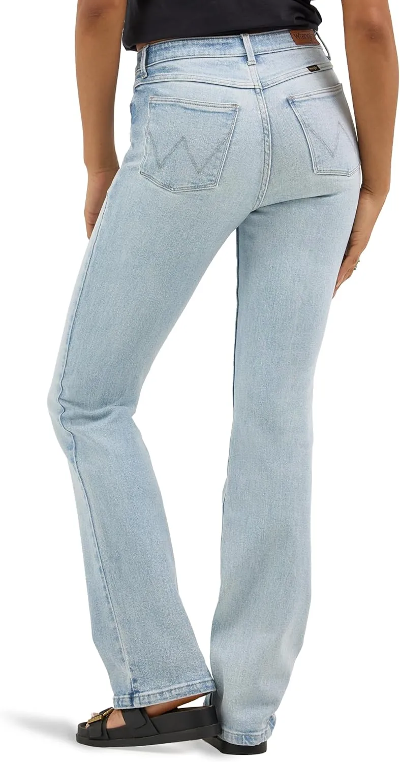 Wrangler Women's High Rise Bold Boot Jean