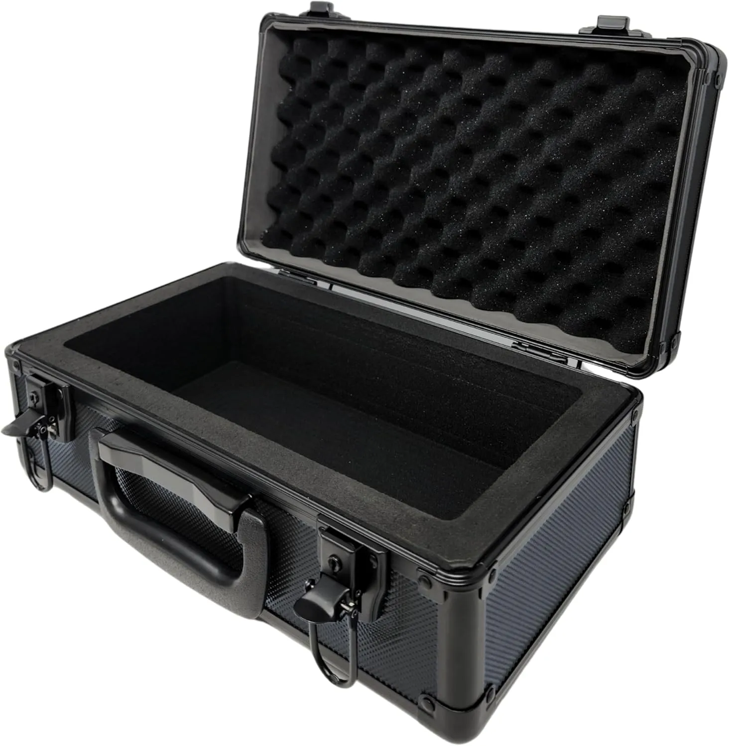 X-40 Compact Metal Slab Case | PSA BGS CGC | Durable Aluminum Briefcase for Graded Sports & Trading Cards | PSA Card Case & Graded Slab Storage Case Box (Black)