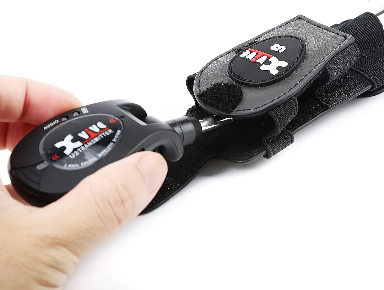 Xvive U2 Guitar Wireless Transmitter Holder,Upgrade 1/4 Cable Compatible Others Transmitter