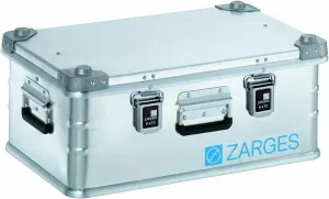 Zarges K470 Aluminum Hard Protective Carrying Case, Portable Stackable Storage, Customizable Safe Lock Box, Dust and Water Resistant (20.5 x 12.6 x 8.7 Inches)