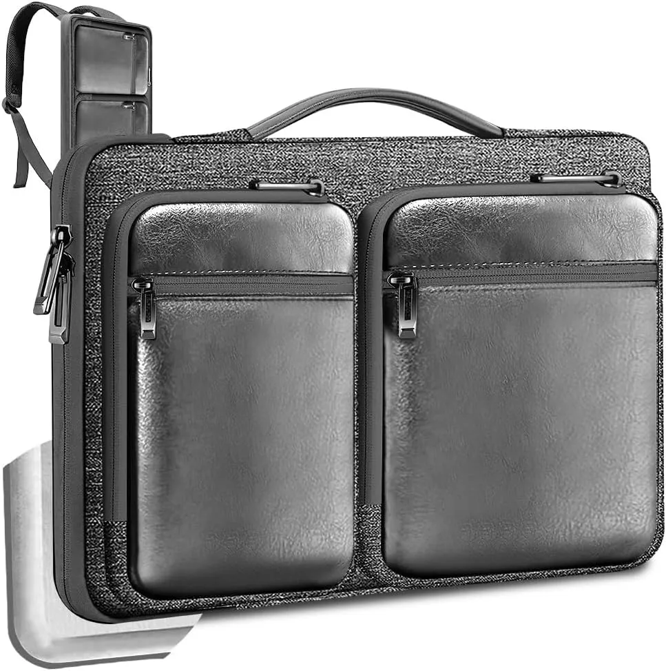 ZINZ Laptop Case 15 15.6 16 inches Sleeve Slim Briefcase Spill-Resistant Handbag for Most Popular 15" 15.6" 16" Notebooks，G01Y03